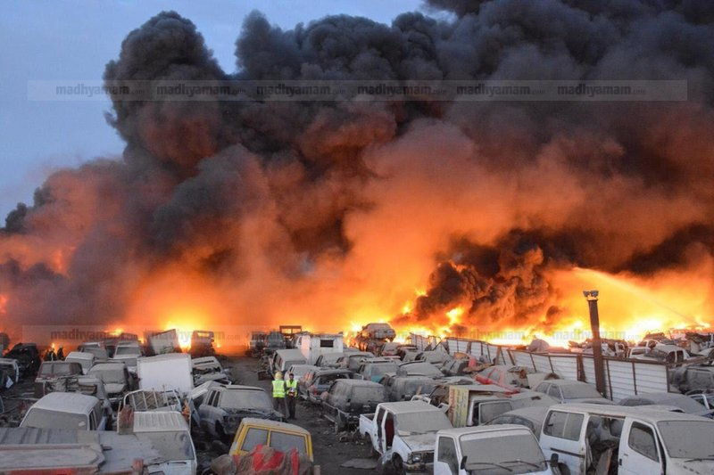 ജിദ്ദയിൽ വൻ അഗ്നിബാധ